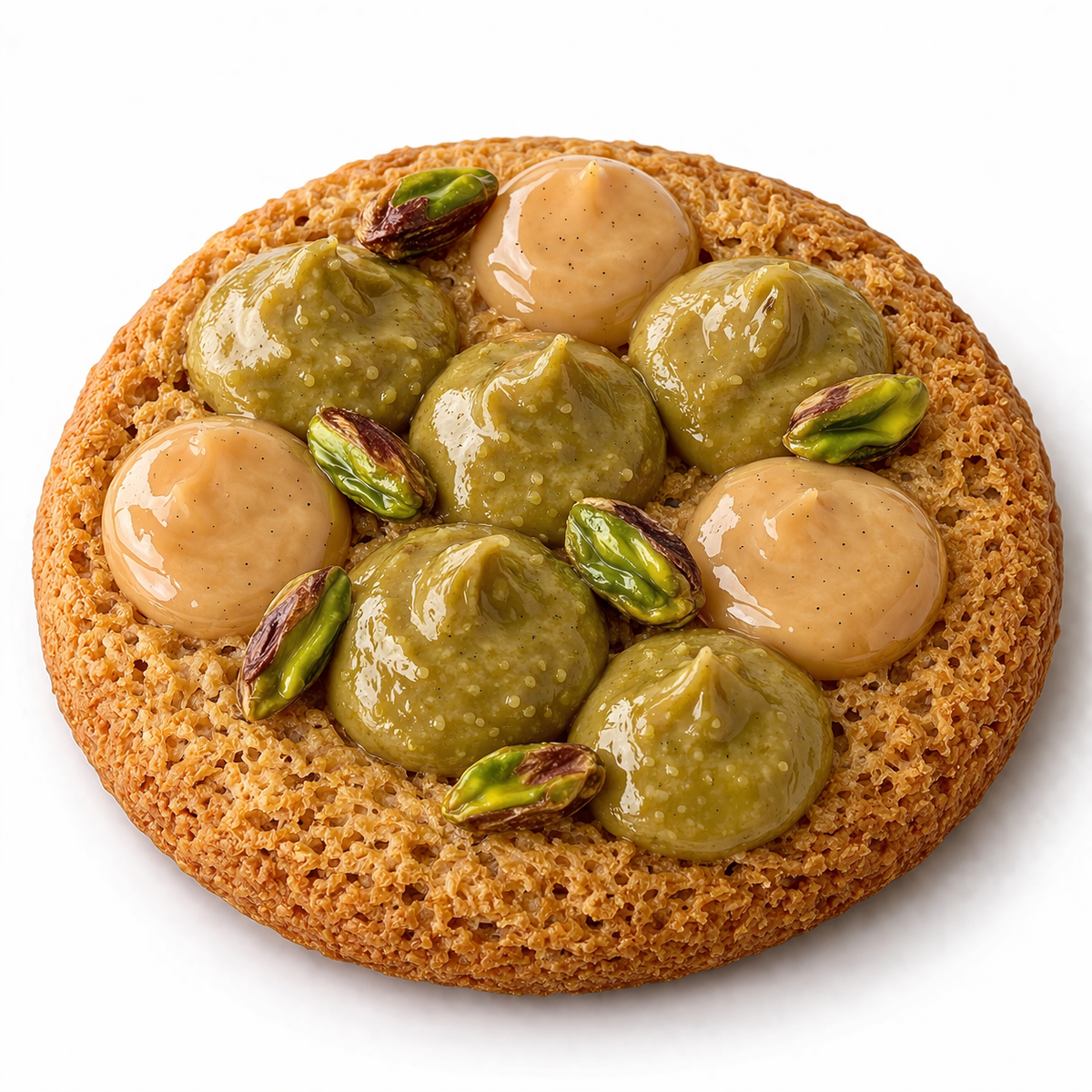 Cookie pistache caramel